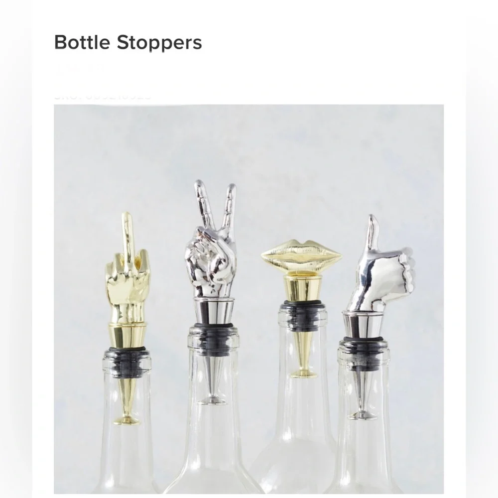 Z Galleris lips bottle stoppers